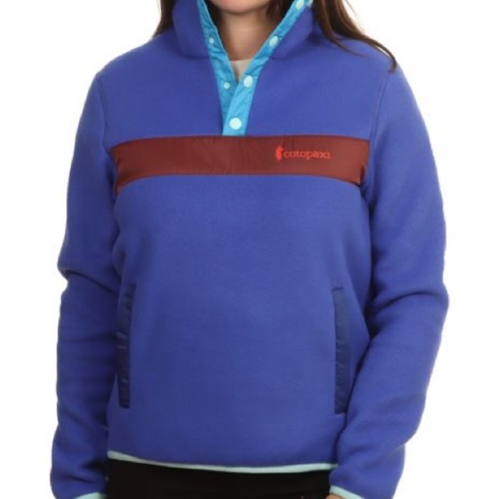 Cotopaxi Teca Fleece Pullover Blue Eyes - Like new